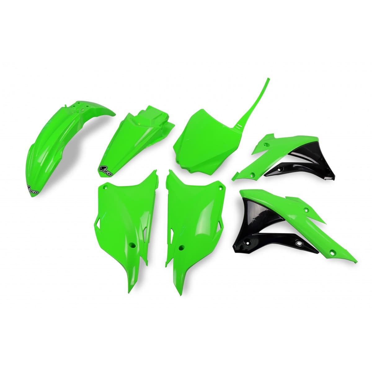 UFO Plastic Kit - Kawasaki KX 85 2014-2021 - OEM Colors 20 product preview