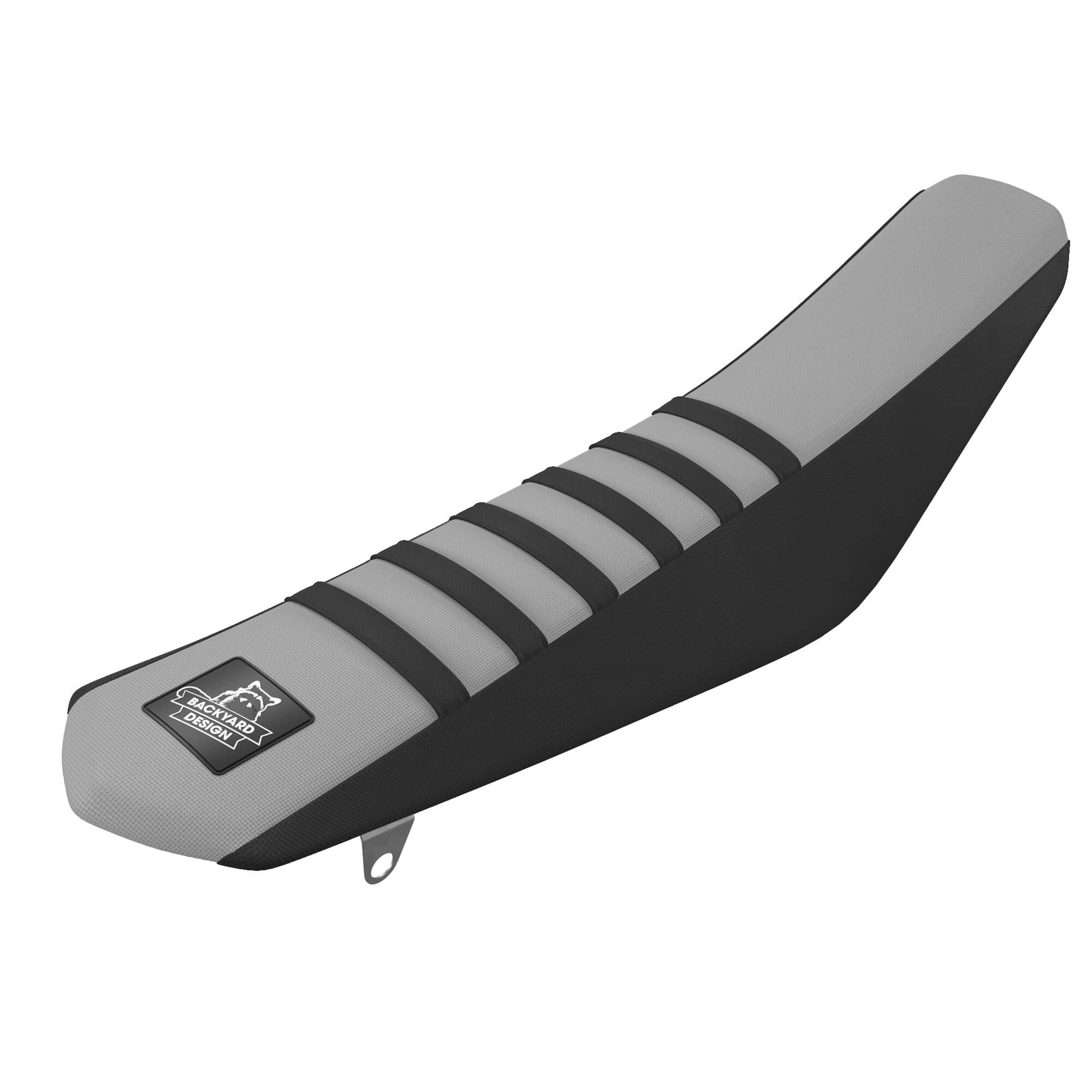 Backyard Design Gripper Seatcover - Honda CRF 250/450 (2021-2027) - Black/Grey/Black product preview