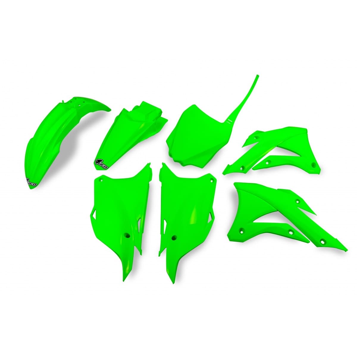 UFO Plastic Kit - Kawasaki KX 85 2014-2021 - Neon Green product preview