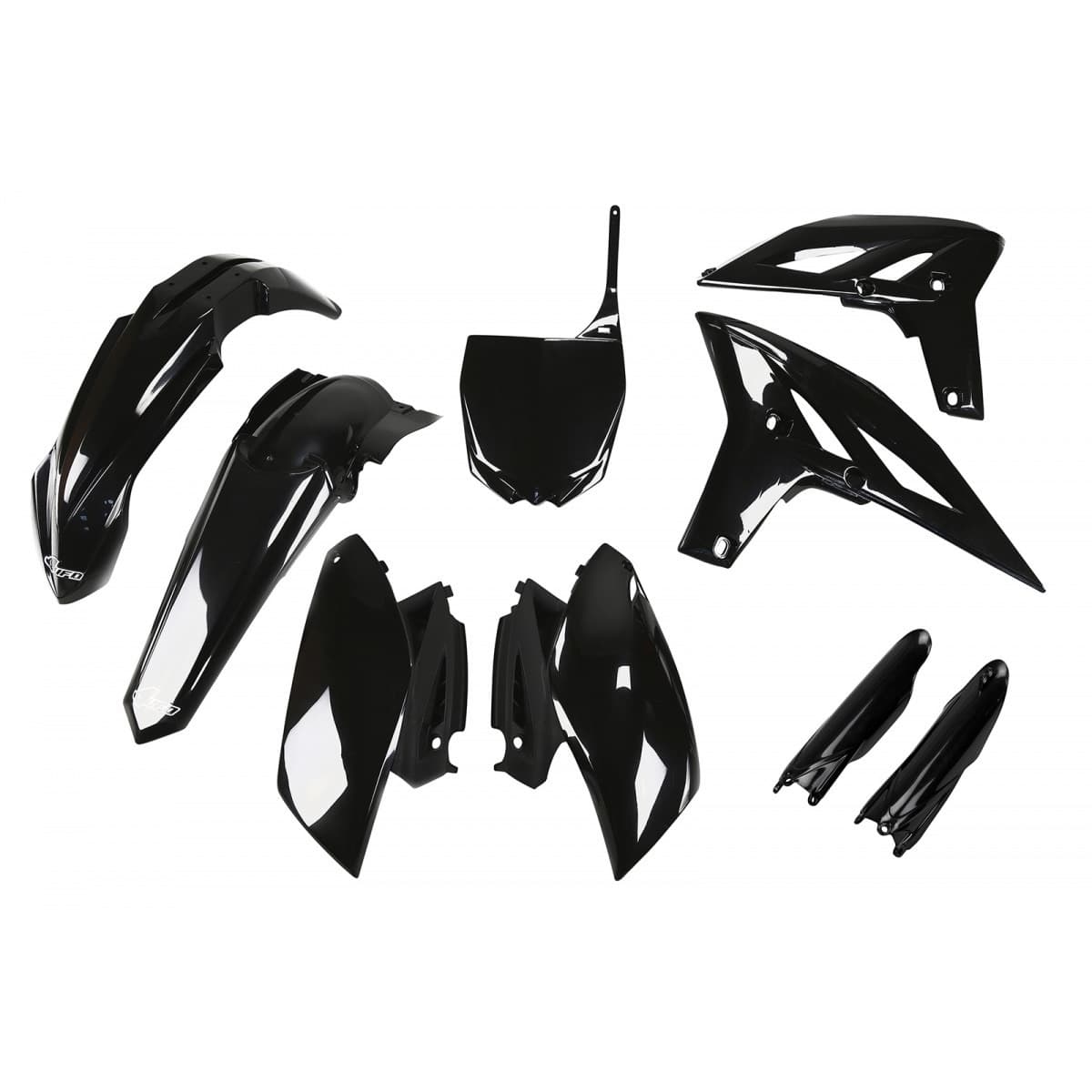 UFO Full Plastic Kit - Yamaha YZ 250 F 2010-2013 - Black product preview