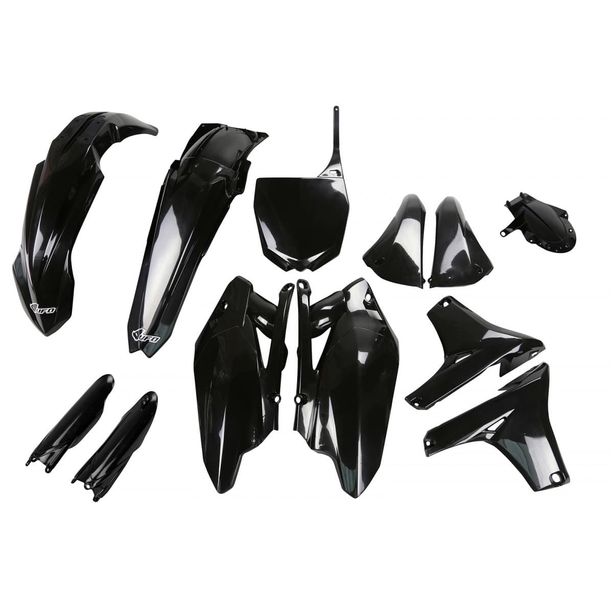 UFO Full Plastic Kit - Yamaha YZ 450 F 2010-2013 - Black product preview