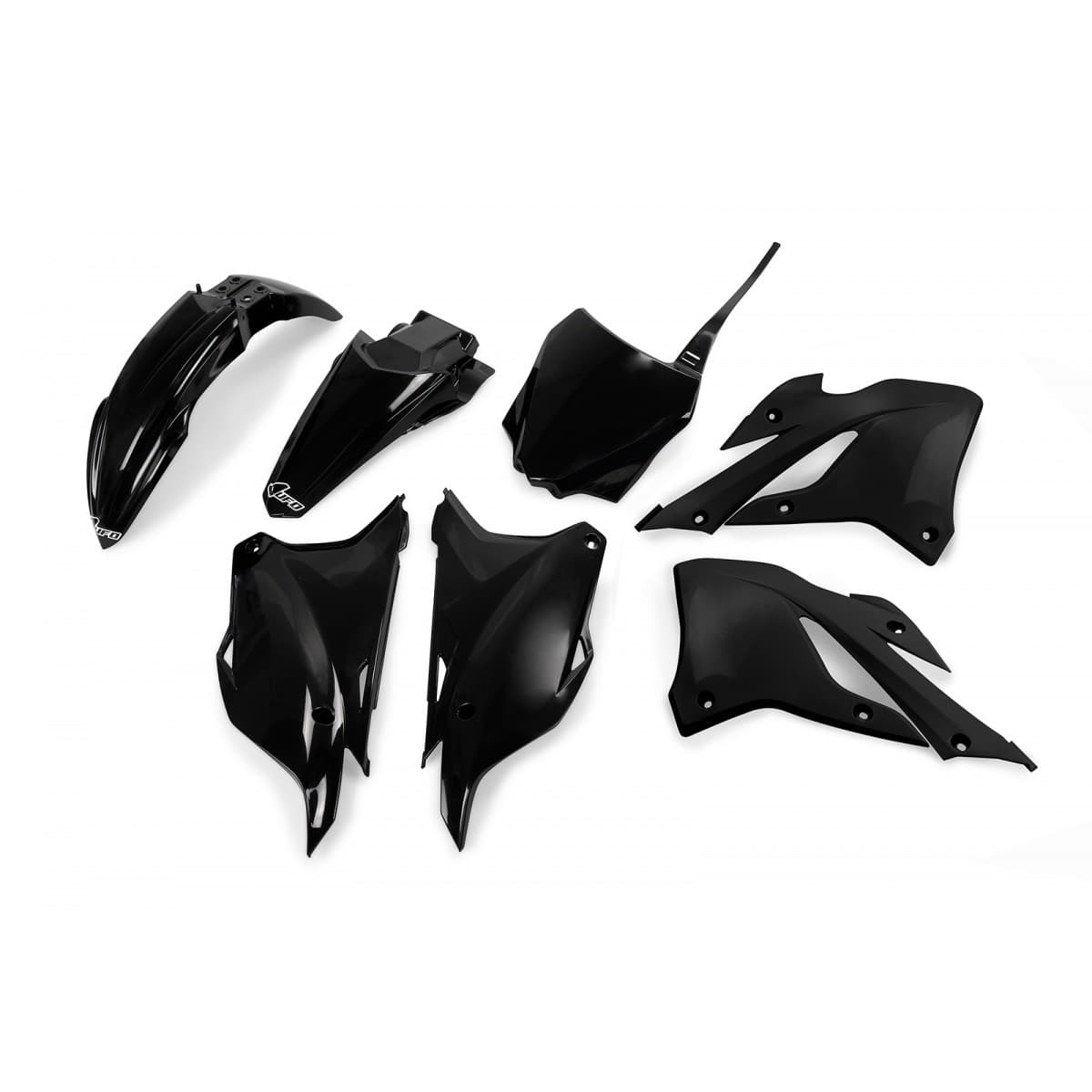 UFO Plastic Kit - Kawasaki KX 85-112 2022-2025 - Black product preview