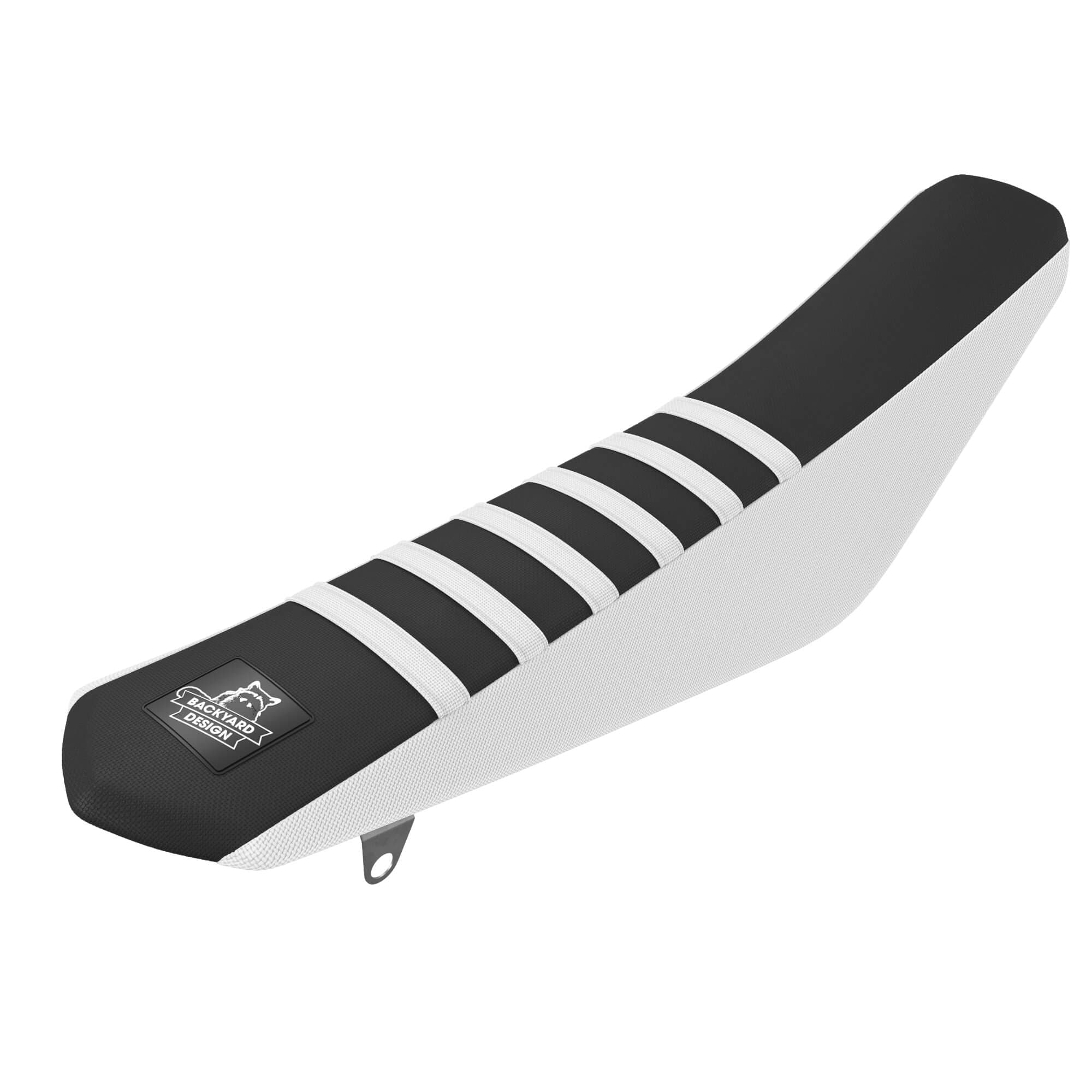Backyard Design Gripper Seatcover - Honda CRF 250/450 (2021-2027) - White/Black product preview