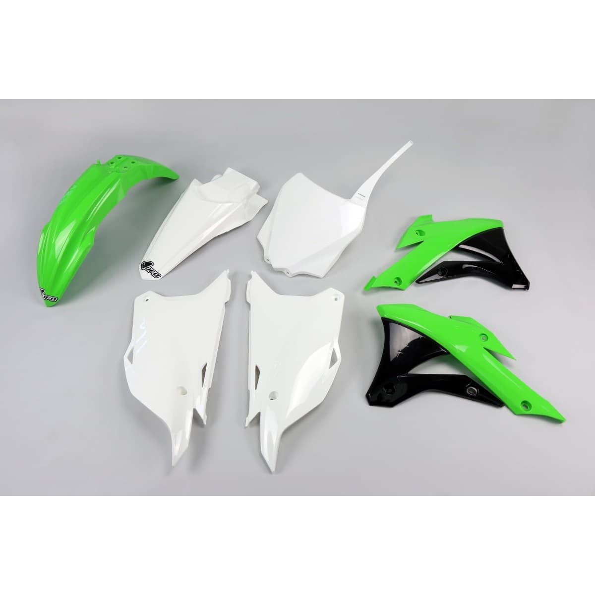 UFO Plastic Kit - Kawasaki KX 85 2014-2021 - OEM Colors 14-15 product preview