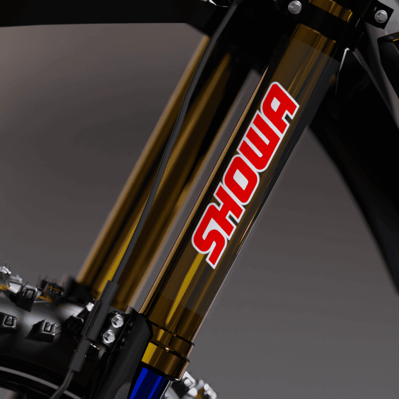 Fork Sticker Showa Retro Clear fits Ducati DESMO product preview
