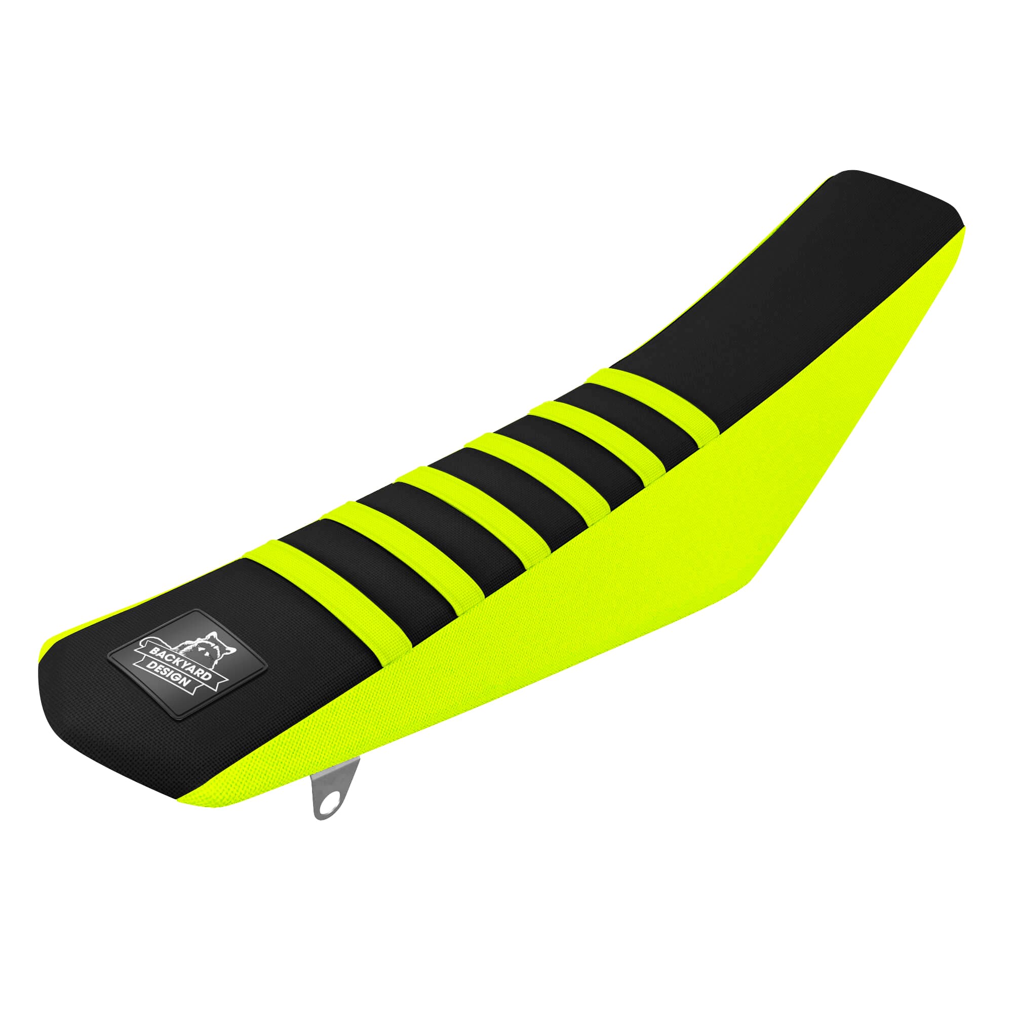 Backyard Design Gripper Seatcover - Fantic XMF 125 (2023-2024) - Neon Yellow/Black/Neon Yellow product preview