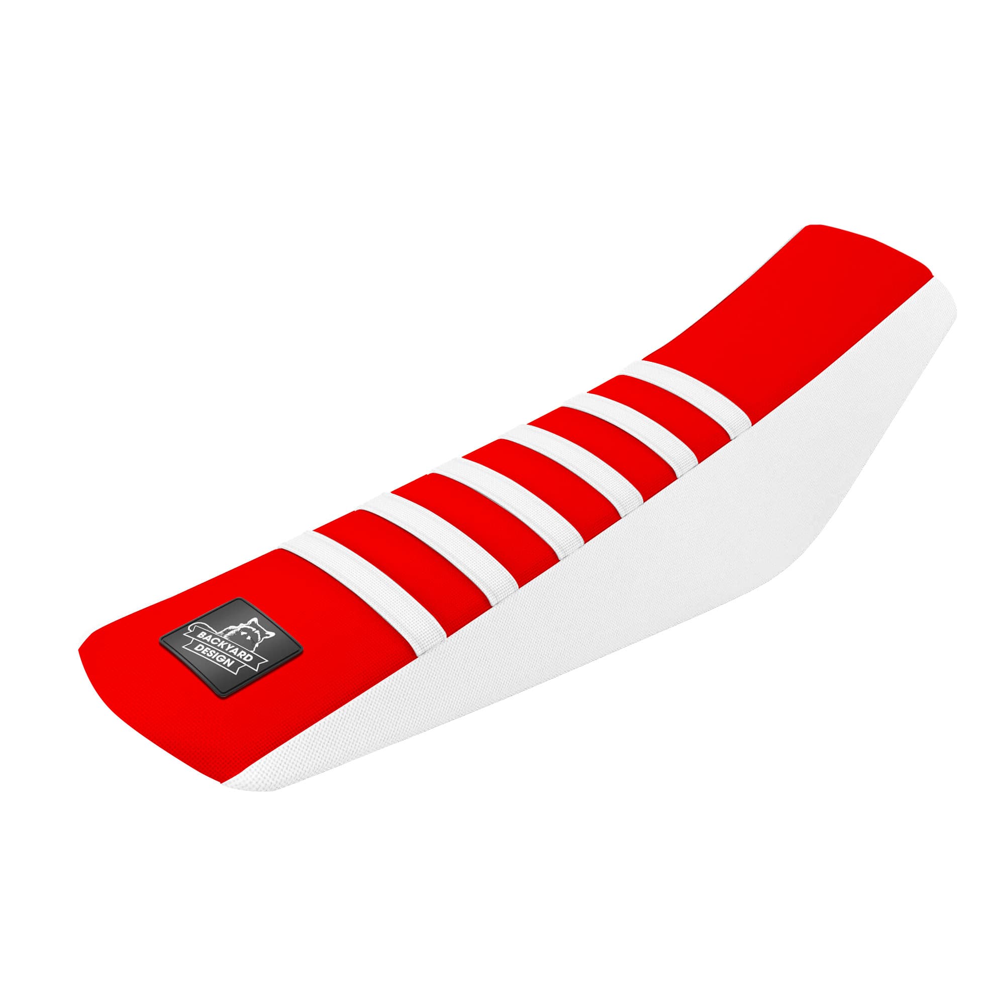 Backyard Design Gripper Seatcover - Honda CRF 250/450 (2017-2021) - White/Red/White product preview