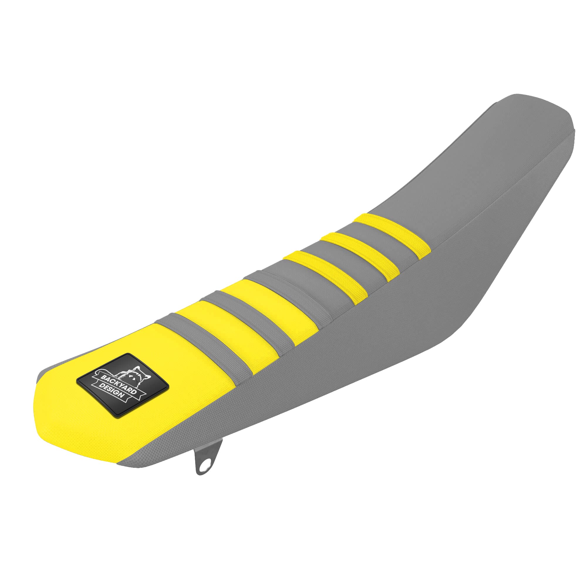 Backyard Design Gripper Seatcover - Husqvarna TC/FC & TE/FE (2019-2023) - Grey/Yellow product preview