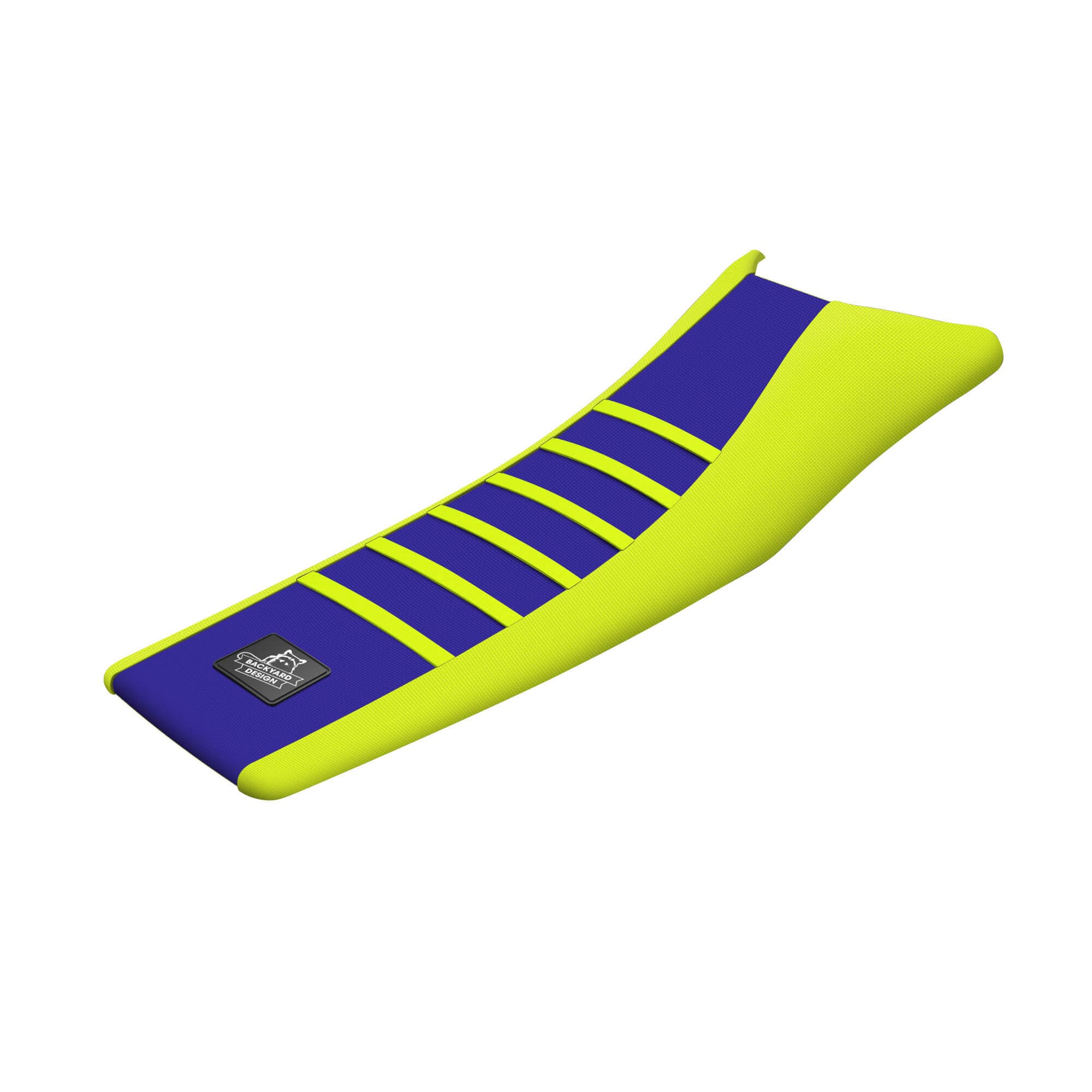 Backyard Design Gripper Seatcover - Husqvarna 701 (2016-2026) - Neon Yellow/Blue/Neon Yellow product preview