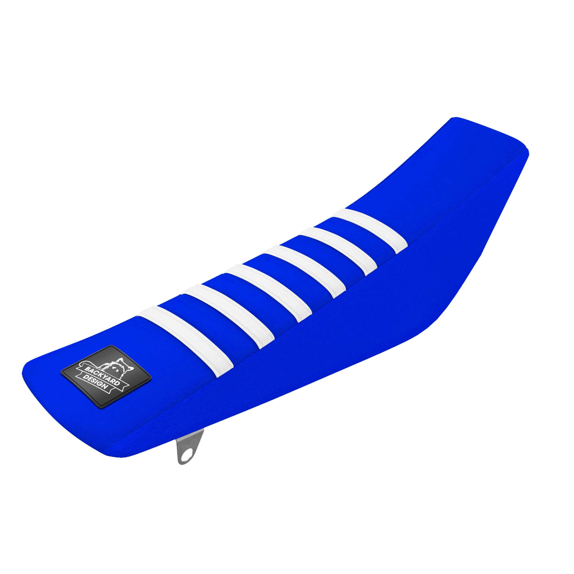 Backyard Design Gripper Seatcover - Kawasaki KX-F 250/450 (2019-2024) - Blue/White product preview