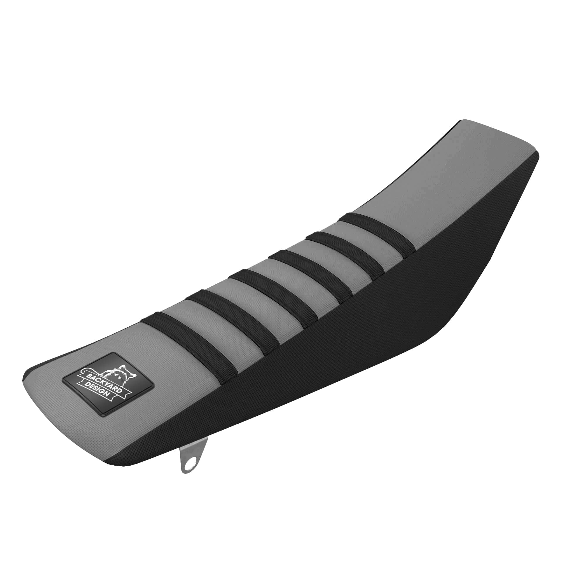 Backyard Design Gripper Seatcover - Kawasaki KX-F 250/450 (2024-2026) - Black/Grey/Black product preview