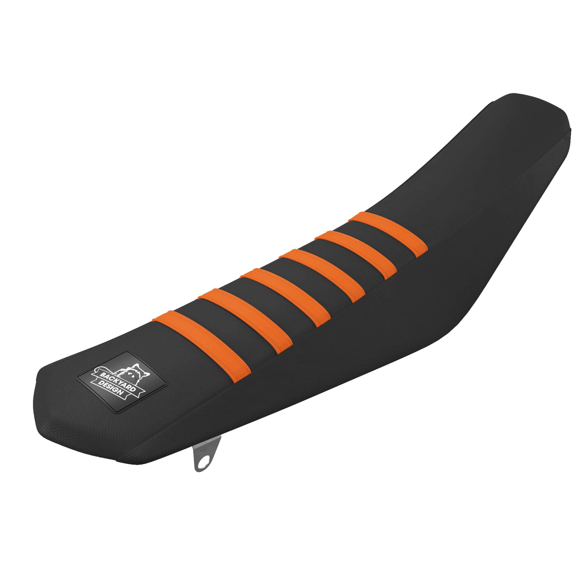 Backyard Design Gripper Seatcover - KTM SX/SX-F & EXC/EXC-F (2023-2027) - Black/Orange product preview