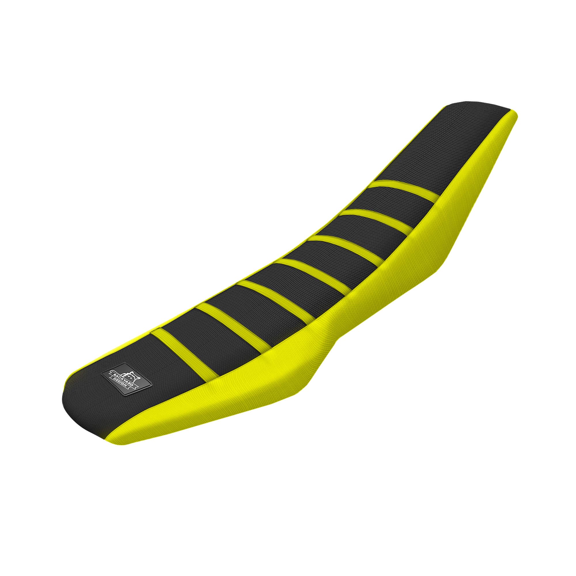 Backyard Design Gripper Seatcover - KTM 690 SMC R (2019-2026) - Neon Yellow/Black/Neon Yellow product preview