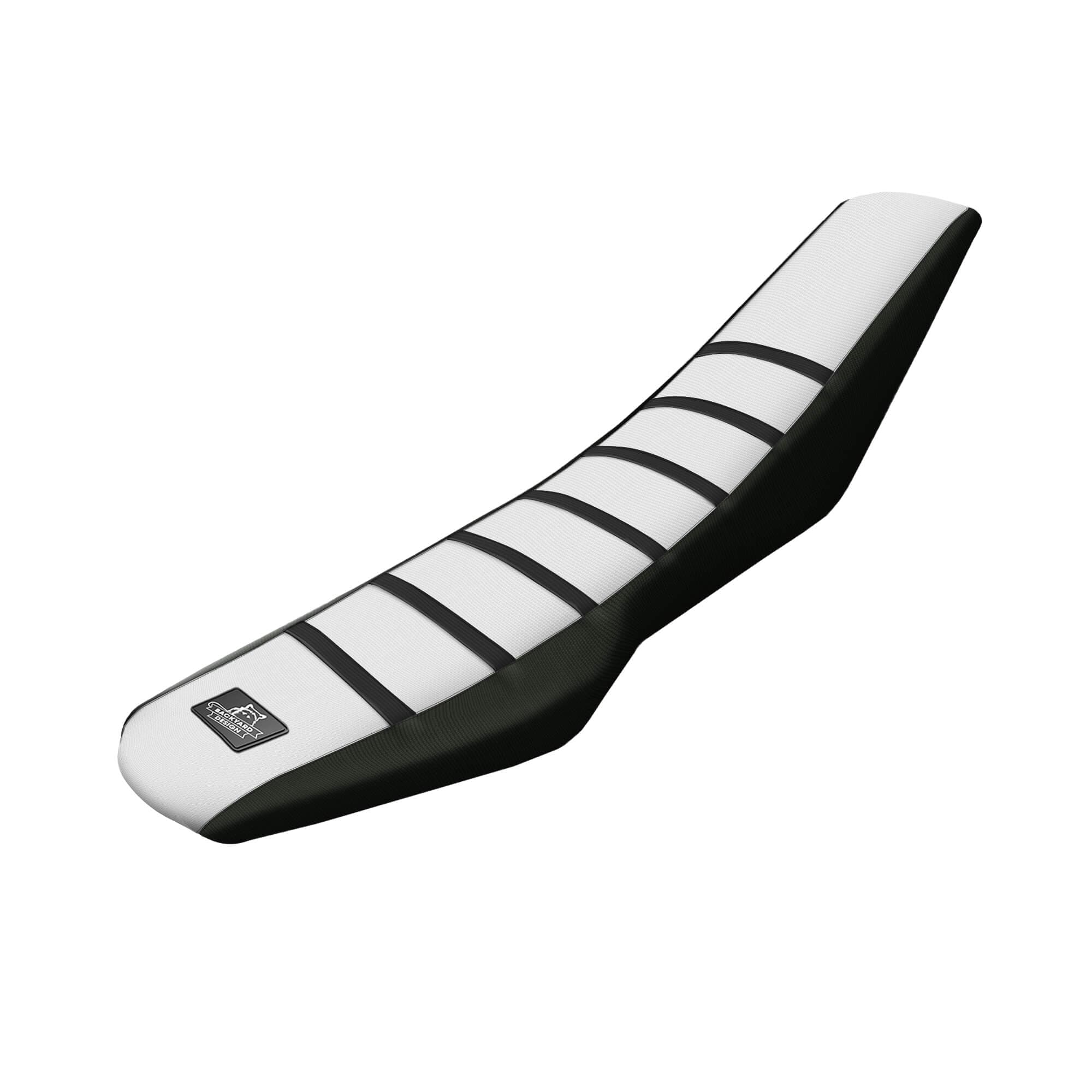 Backyard Design Gripper Seatcover - KTM 690 SMC R (2019-2026) - Black/White/Black product preview