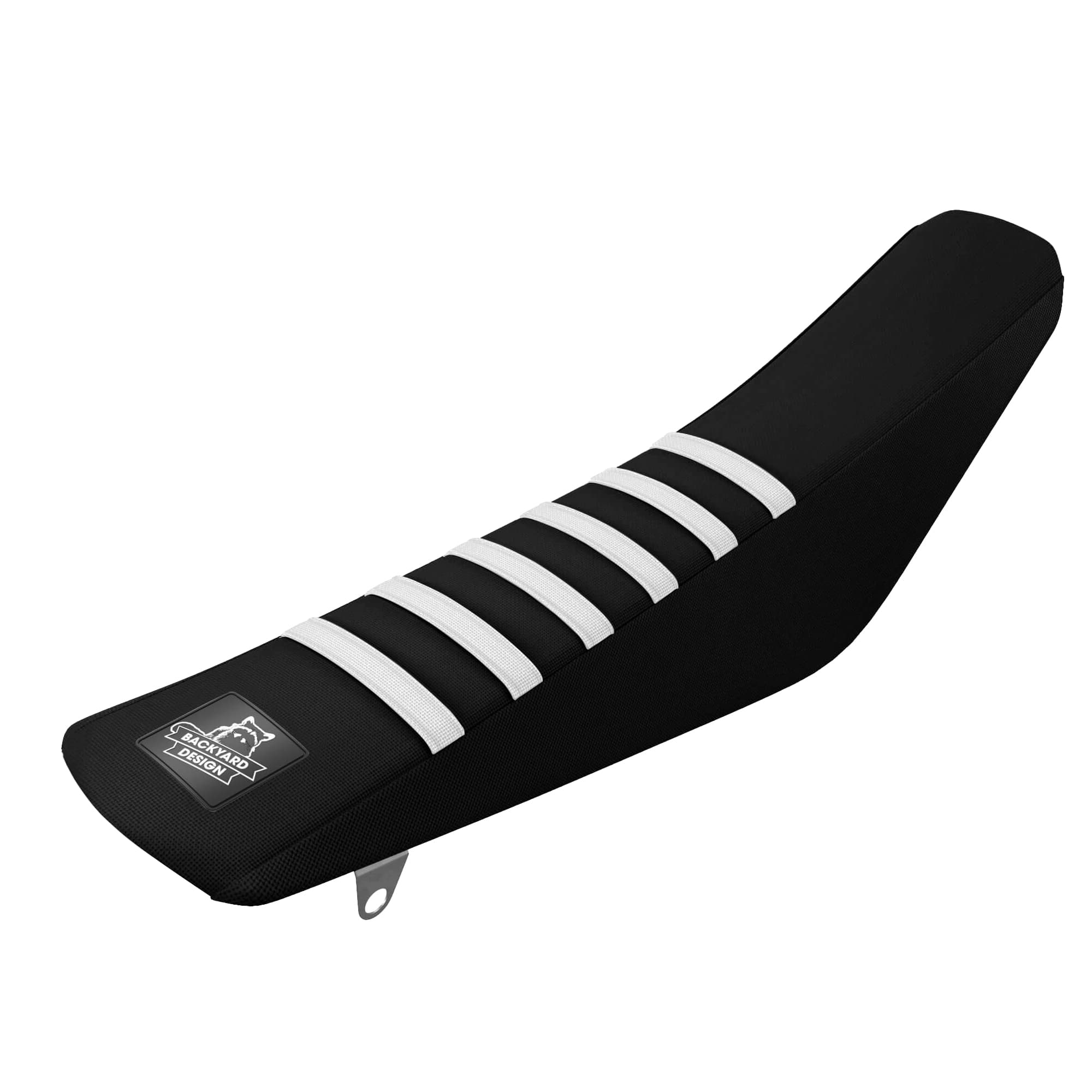 Backyard Design Gripper Seatcover - Triumph TF 250-X (2024-2025) - Black/White product preview