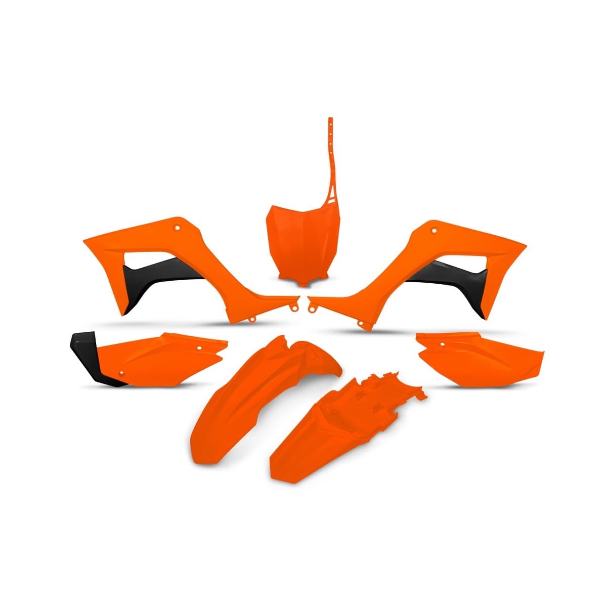 UFO Plastic Kit - Honda CRF 110 F 2019-2026 - Neon Orange product preview