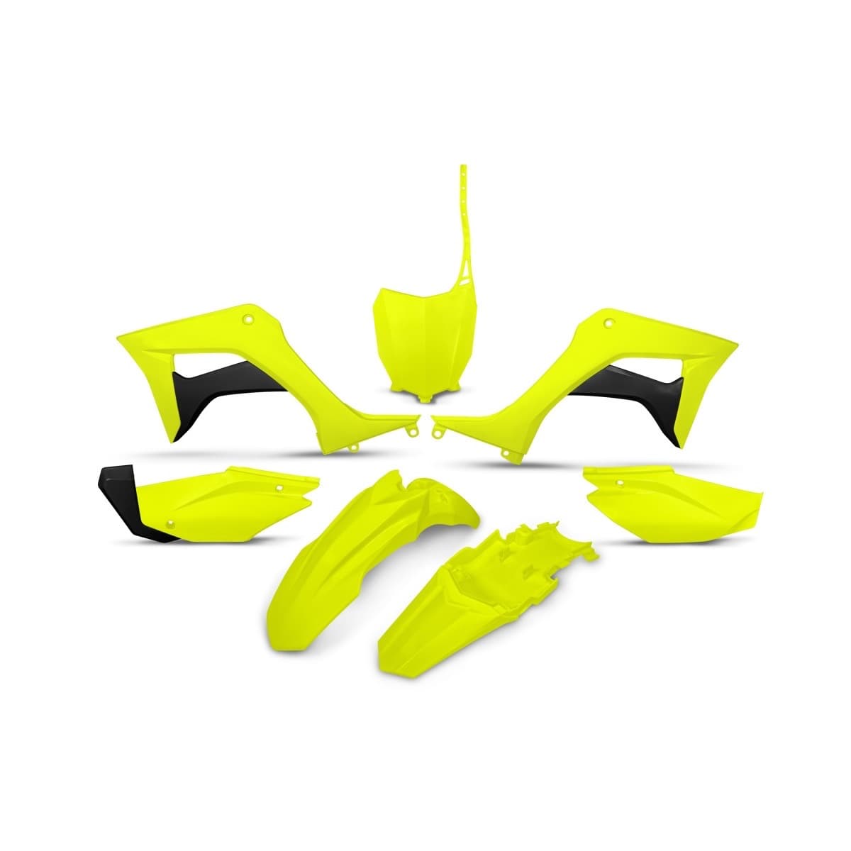 UFO Plastic Kit - Honda CRF 110 F 2019-2026 - Neon Yellow product preview