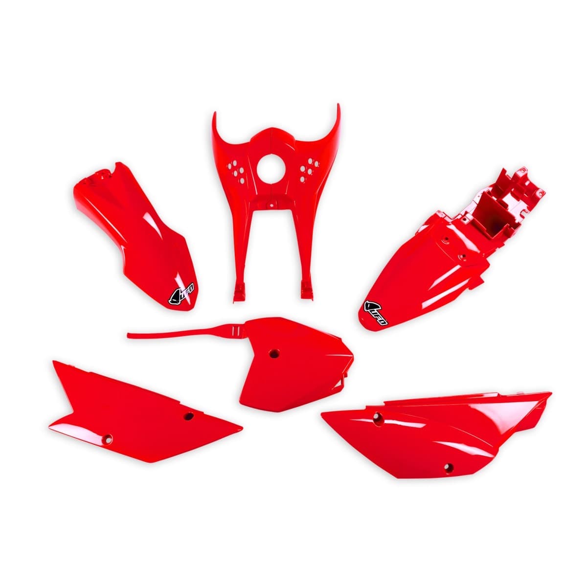 UFO Plastic Kit - Kawasaki KLX 110 2010-2026 - Red product preview