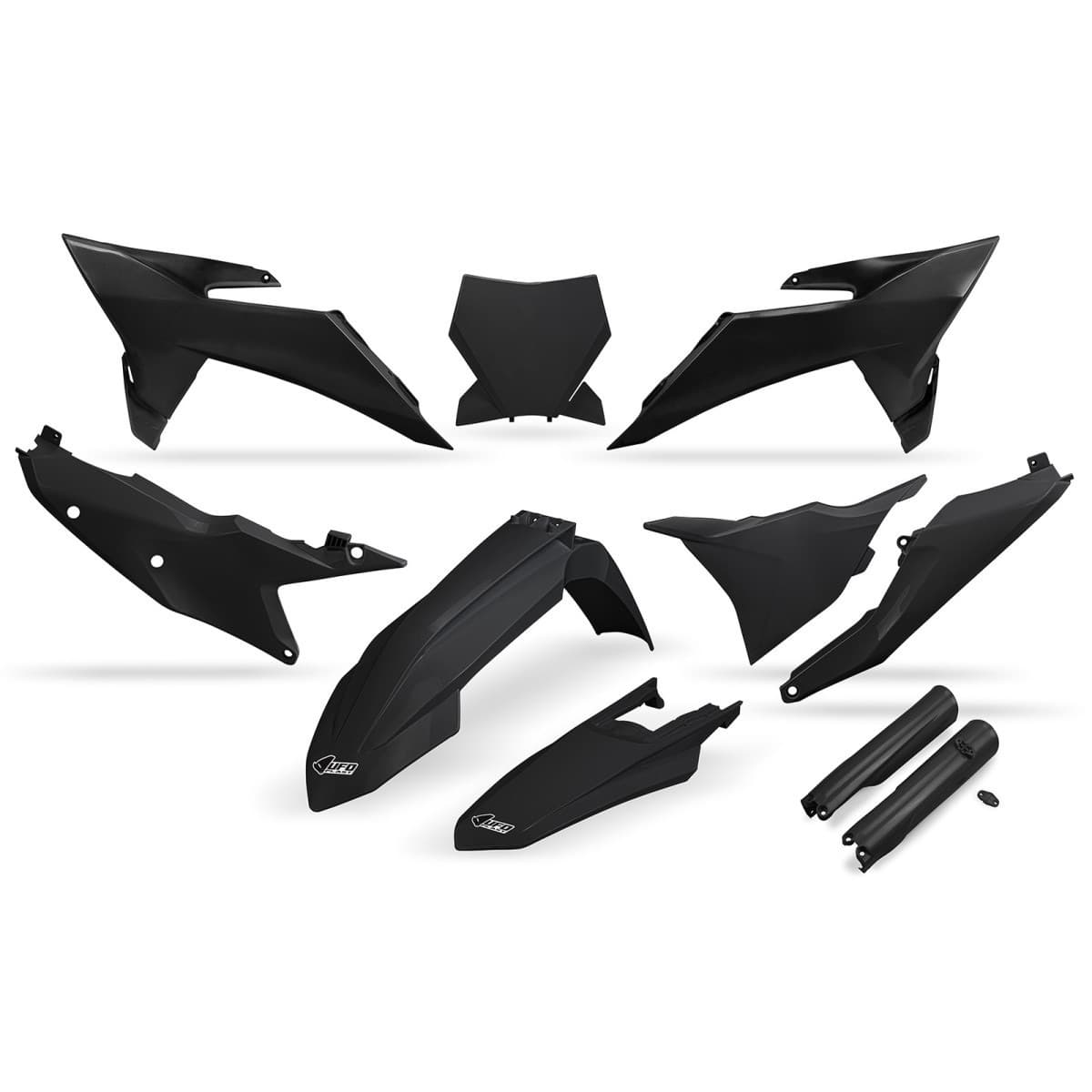 UFO Full Plastic Kit - KTM SX/XC 125-150 2025-2027 - Black product preview