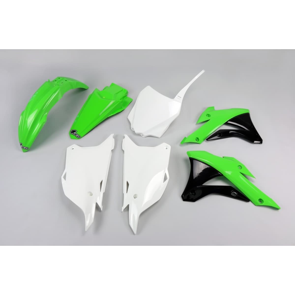 UFO Plastic Kit - Kawasaki KX 85 2014-2021 - OEM Colors 16-19 product preview