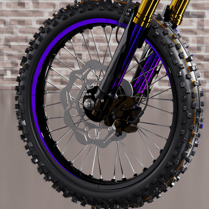 Rim Sticker 50/50 Purple fits Gas Gas EX / MC product preview