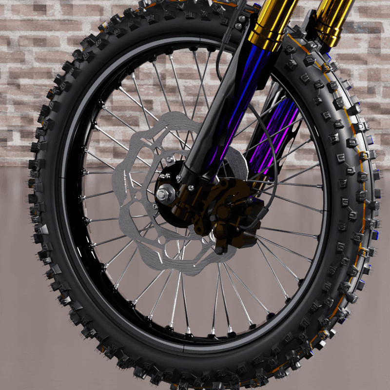 Rim Sticker Staple Grey fits Gas Gas EX / MC product preview