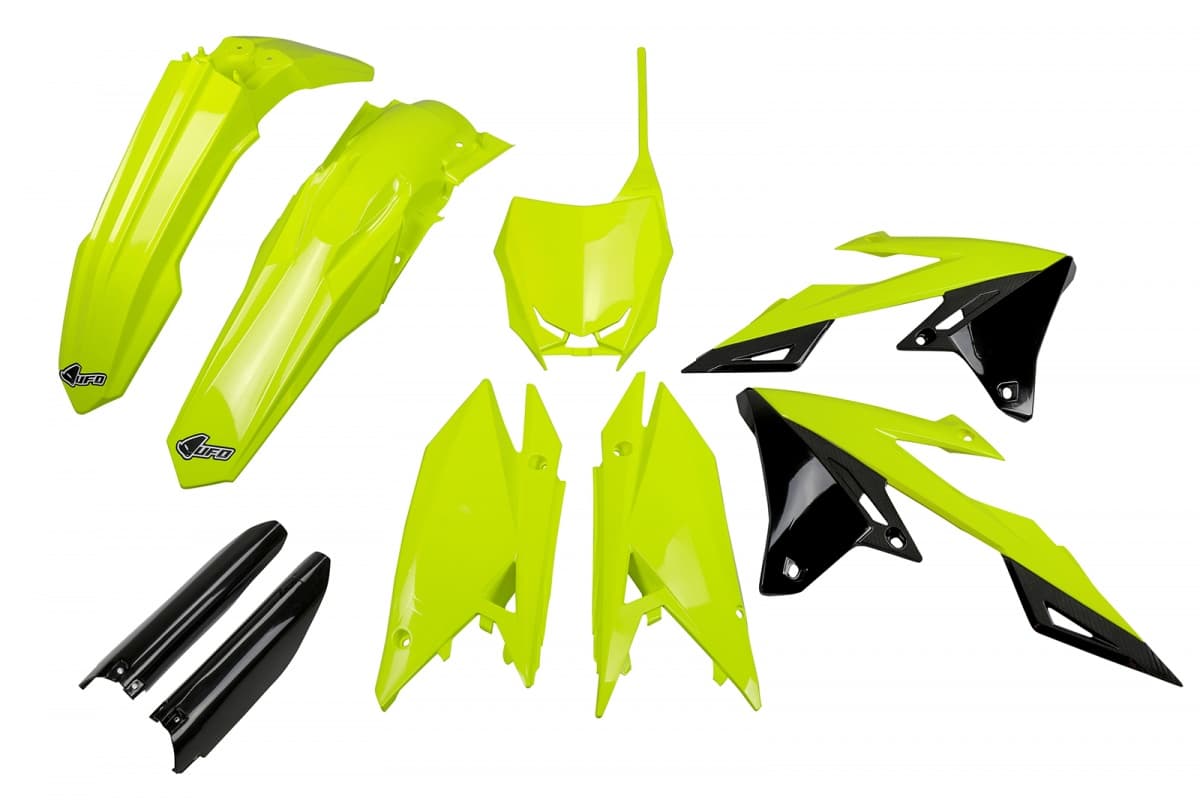 UFO Full Plastic Kit - Suzuki RM/RM-Z 250-450 2018-2026 - Neon Yellow product preview