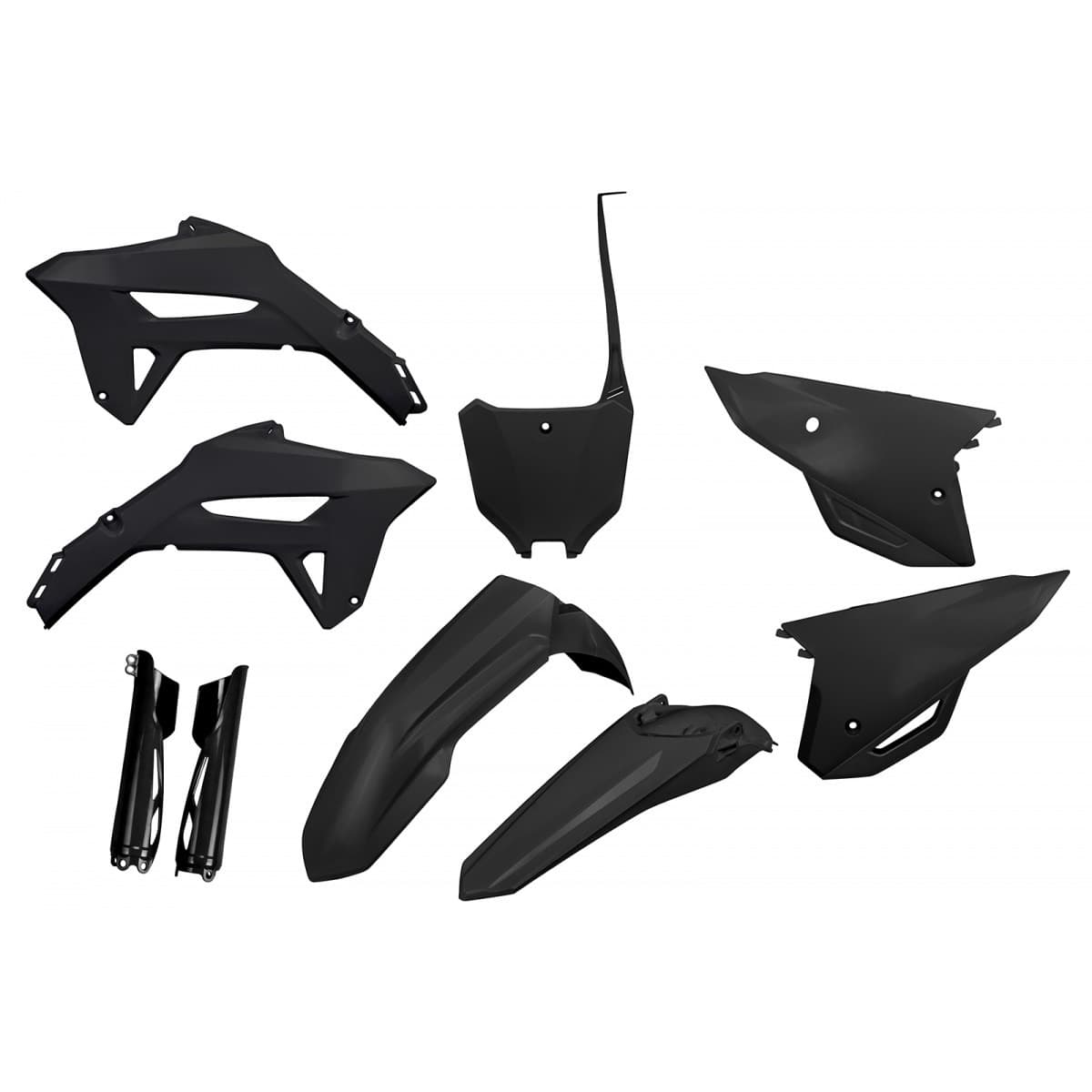 UFO Full Plastic Kit - Honda CRF 250-450 2021-2024 - Black product preview