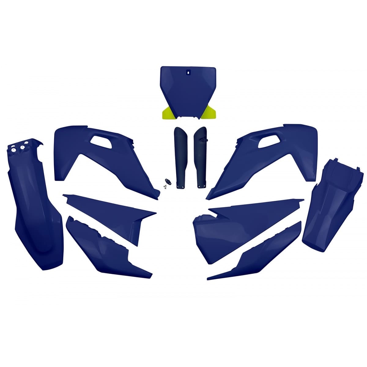 UFO Full Plastic Kit - Husqvarna TC/FC/TX/FX 125-450 2019-2022 - Blue product preview