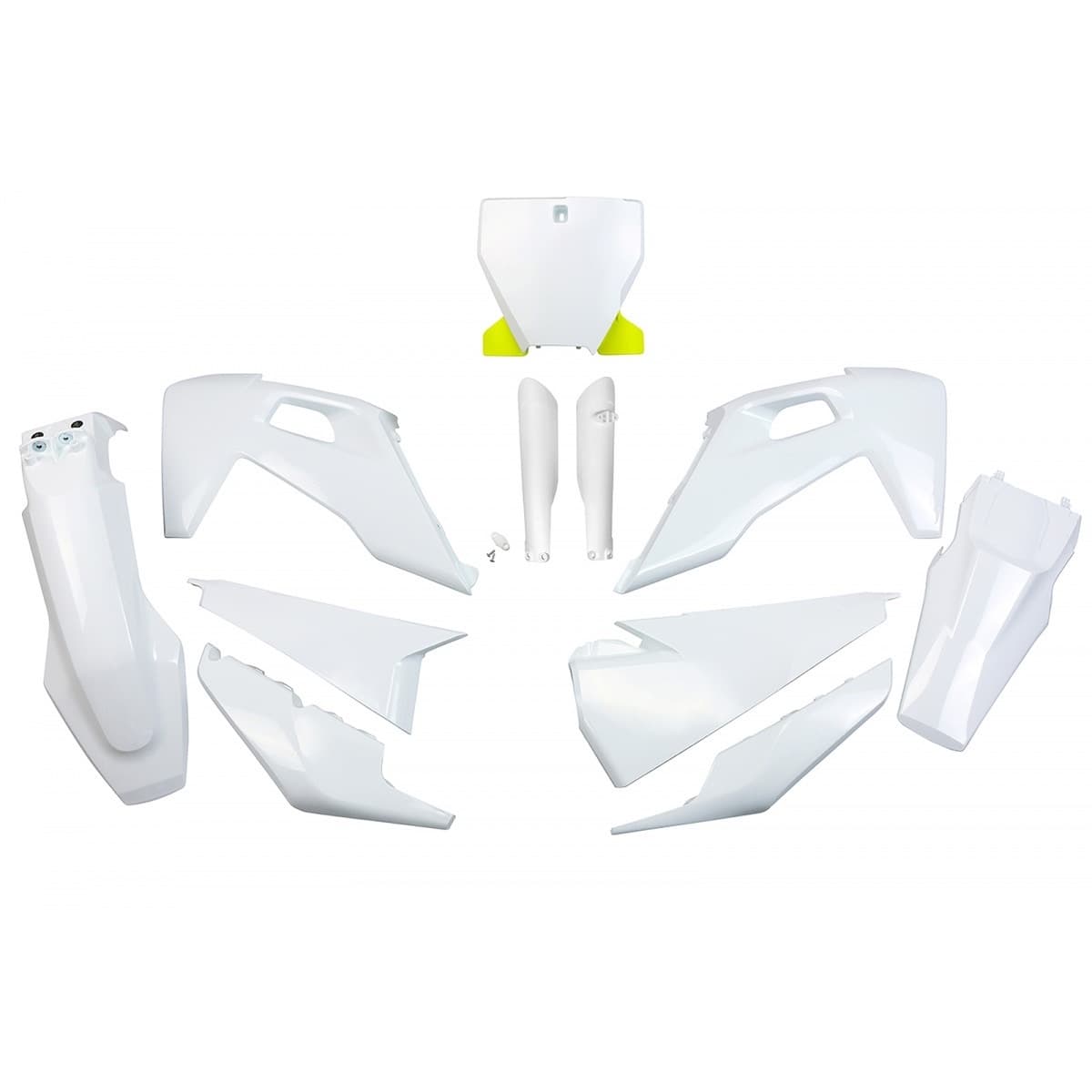UFO Full Plastic Kit - Husqvarna TC/FC/TX/FX 125-450 2019-2022 - White product preview