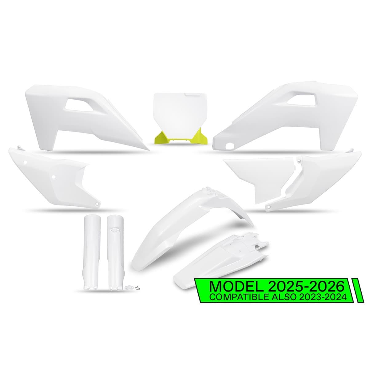 UFO Full Plastic Kit - Husqvarna TC/FC/TX/FX 125-450 2023-2027 - OEM Colors product preview