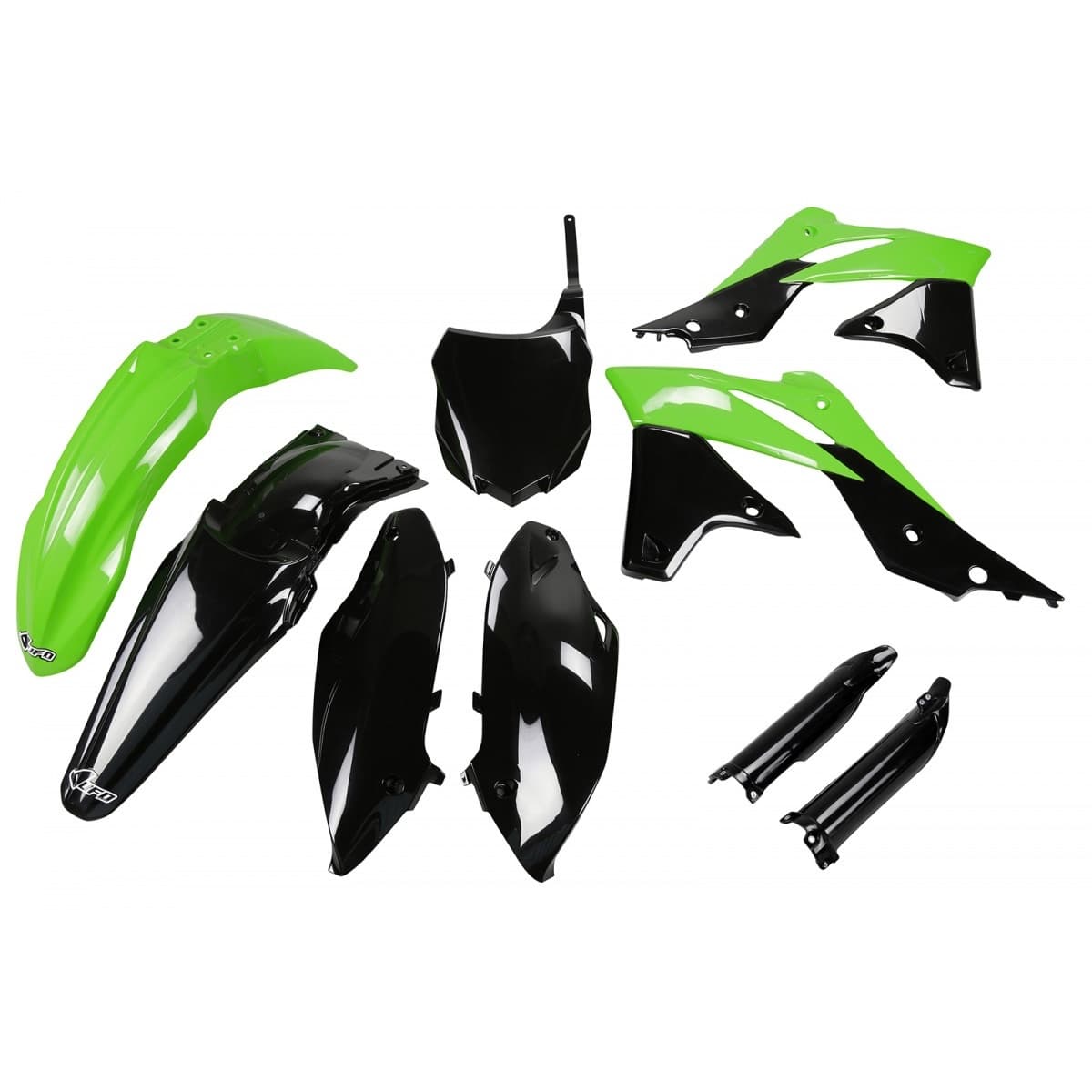 UFO Full Plastic Kit - Kawasaki KX 250 F 2013-2016 - OEM Colors 13 product preview