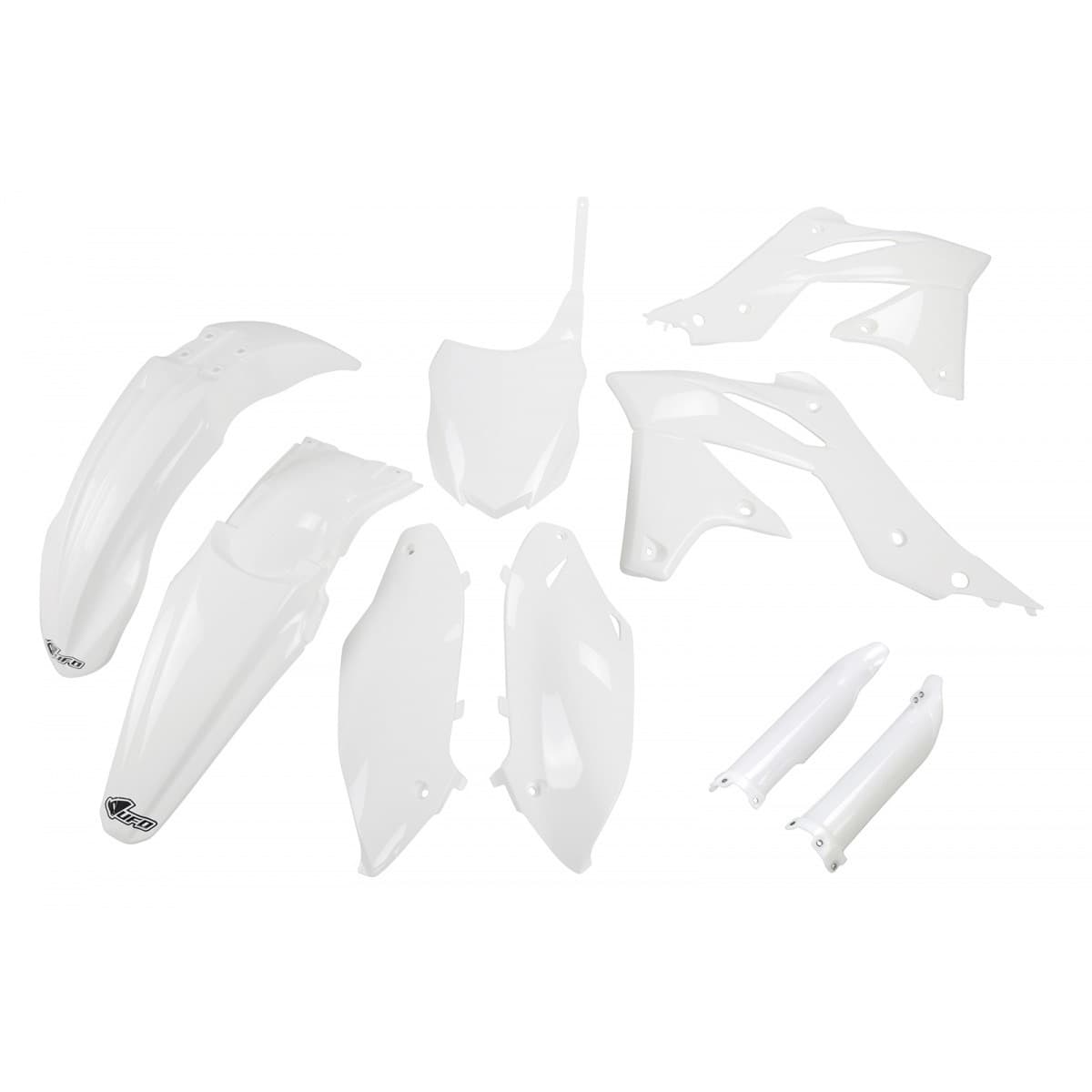 UFO Full Plastic Kit - Kawasaki KX 250 F 2013-2016 - White product preview