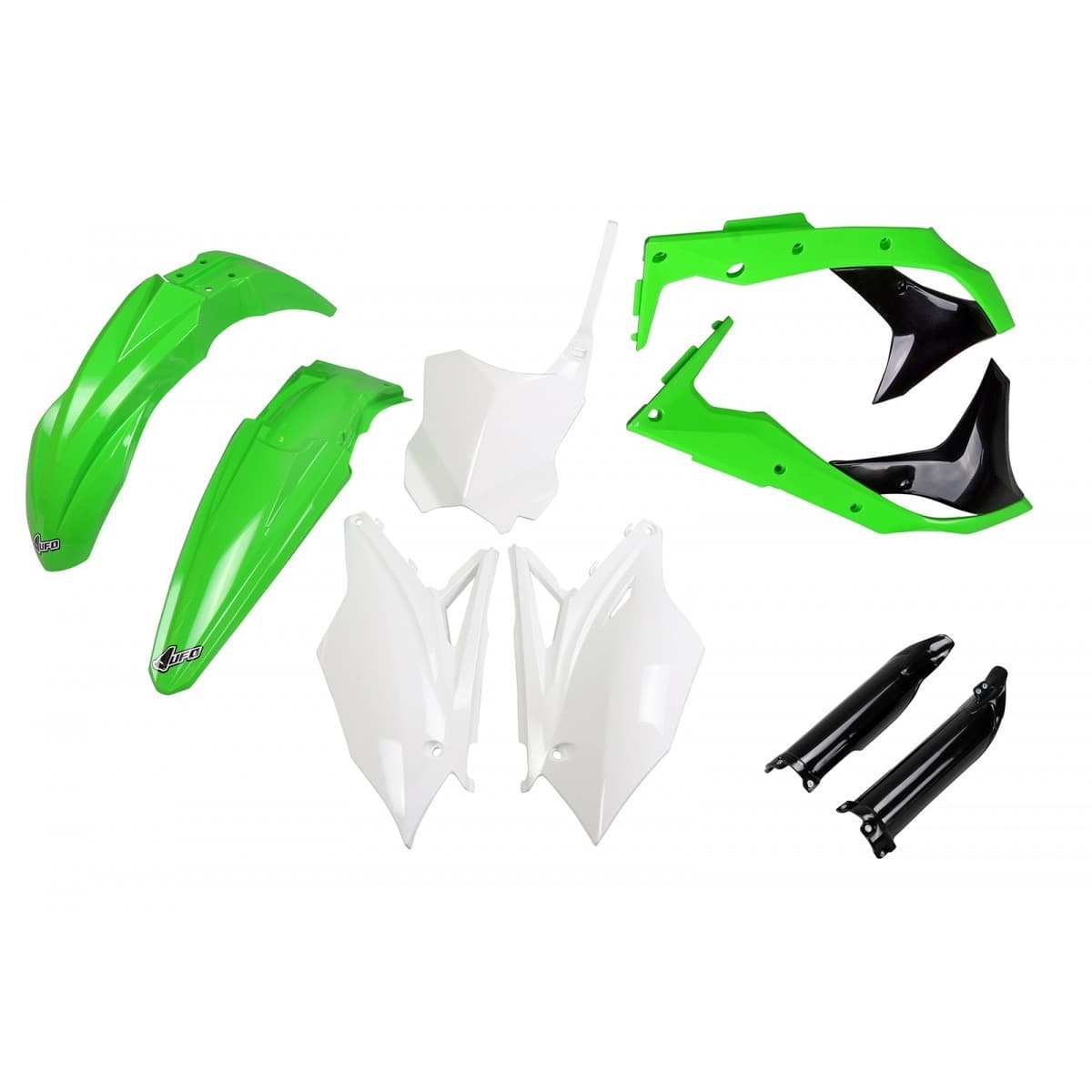 UFO Full Plastic Kit - Kawasaki KX 250 F 2017-2020 - OEM Colors 18 product preview