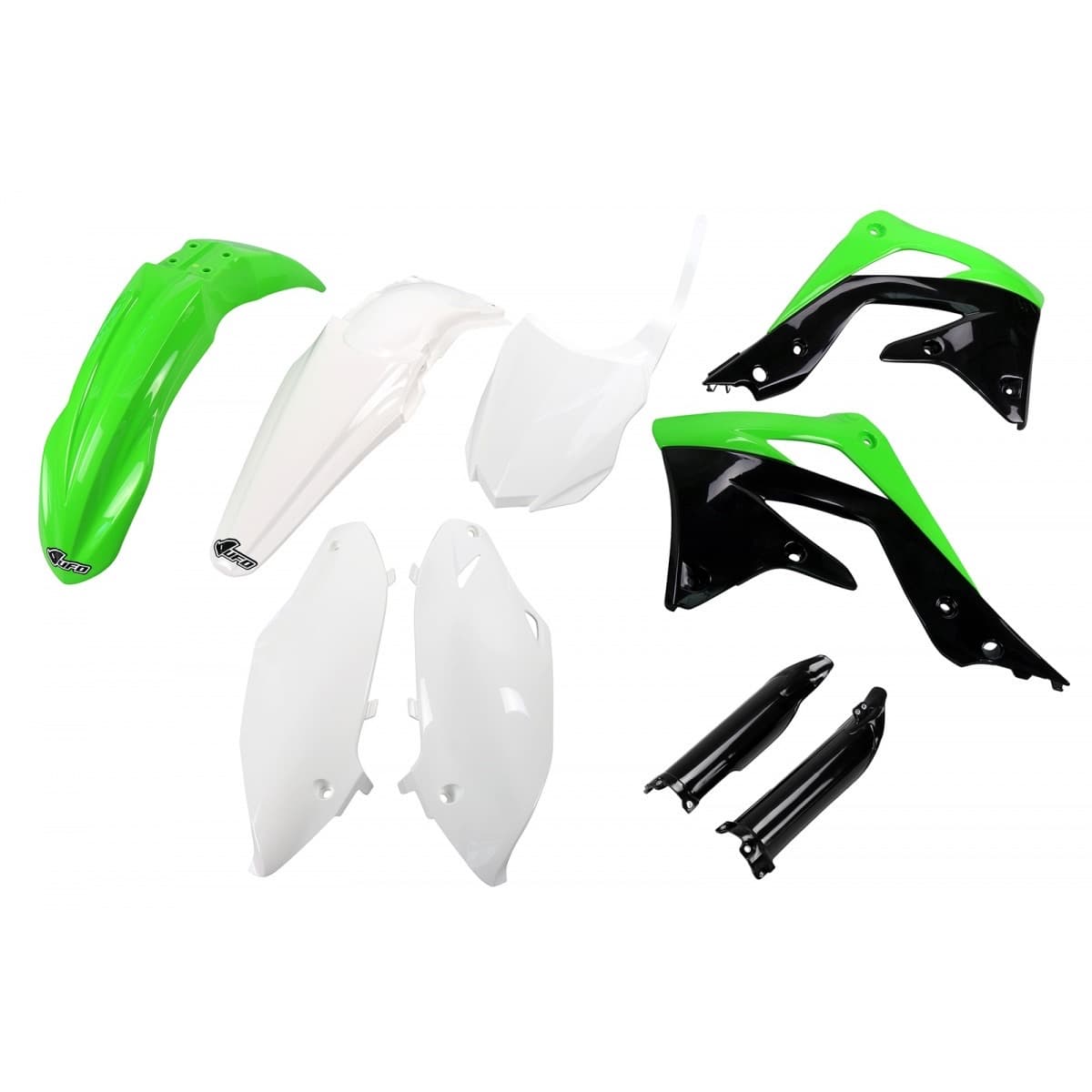 UFO Full Plastic Kit - Kawasaki KX 450 F 2013-2015 - OEM Colors product preview