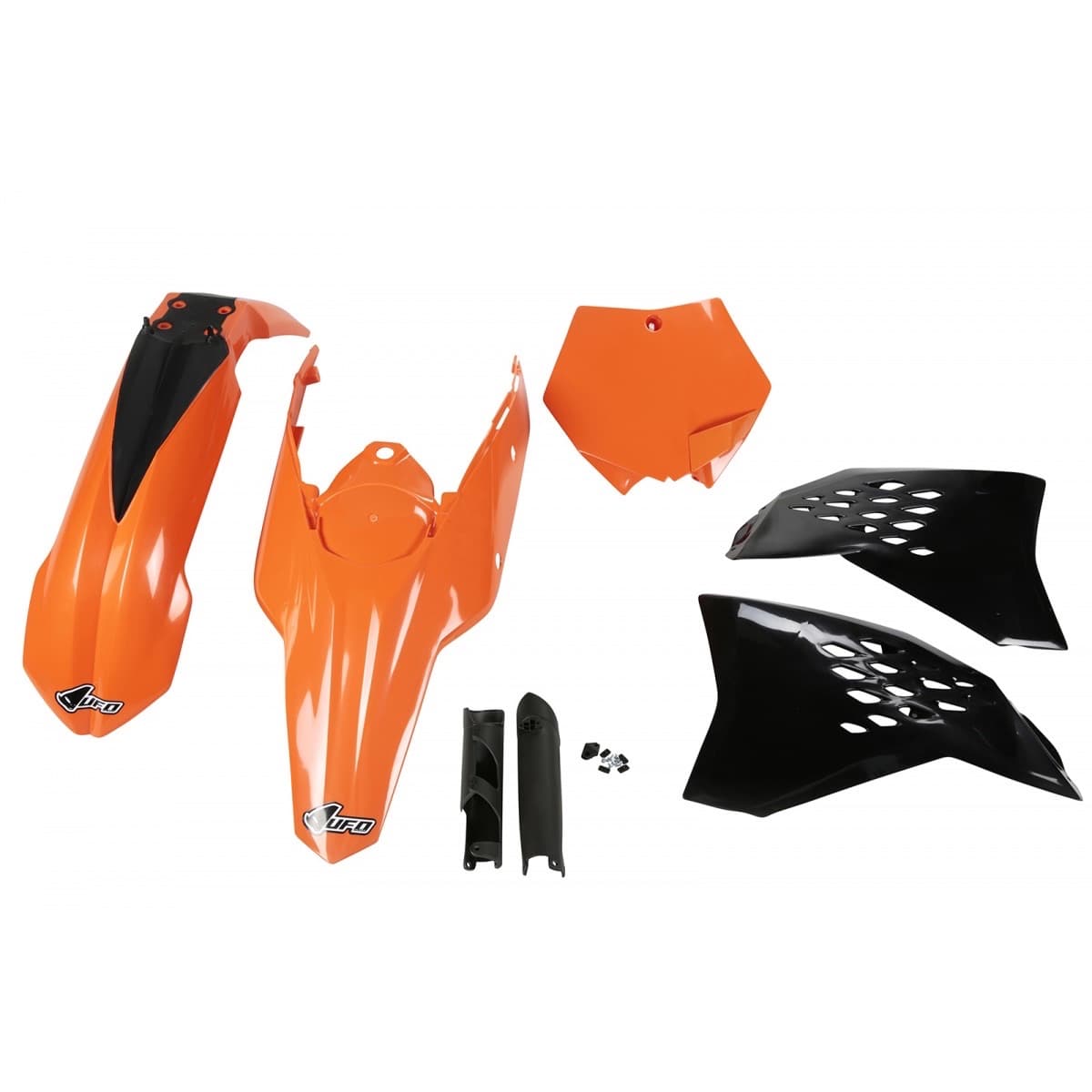 UFO Full Plastic Kit - KTM XC-F 125-505 2007-2010 - OEM Colors product preview
