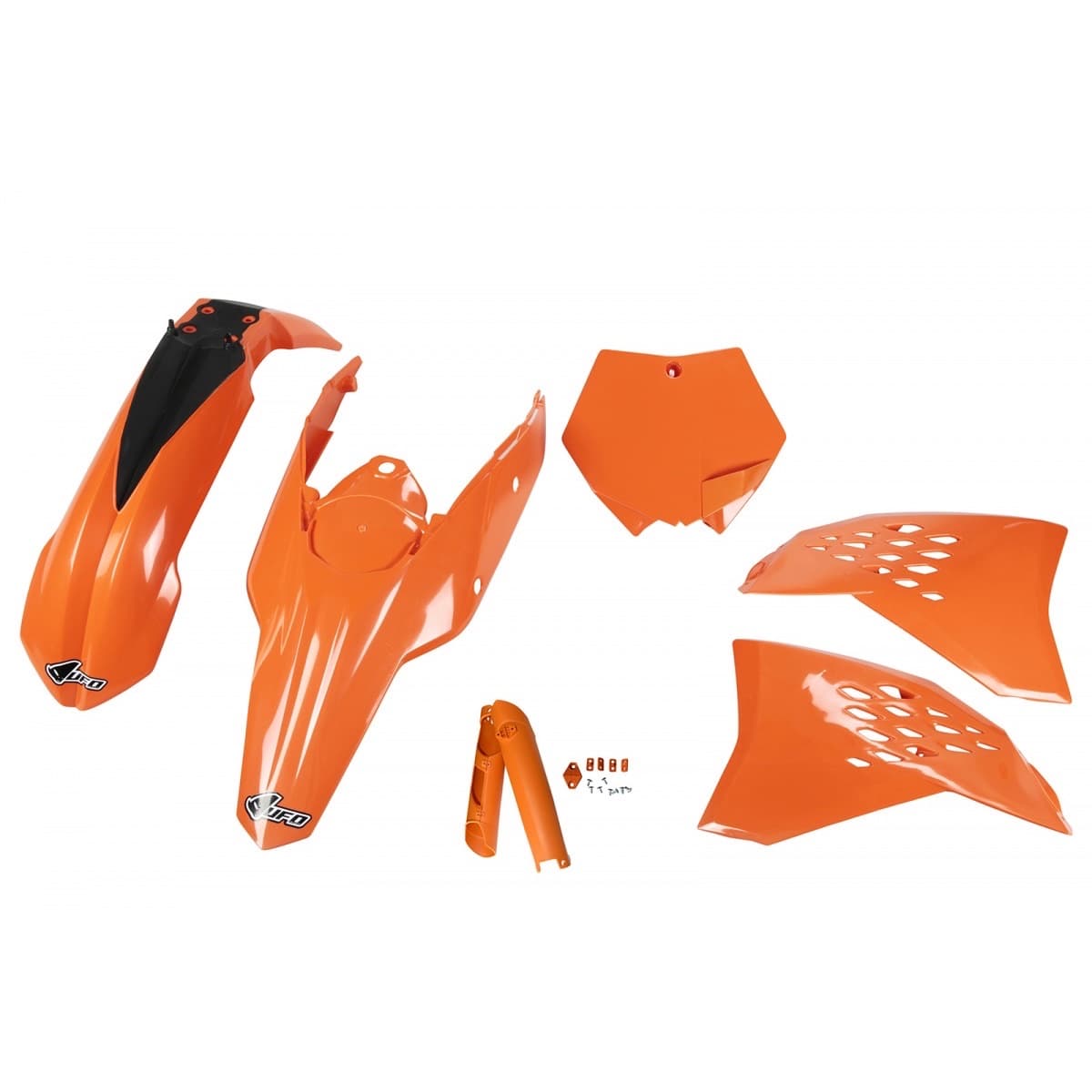 UFO Full Plastic Kit - KTM XC-F 125-505 2007-2010 - Orange product preview