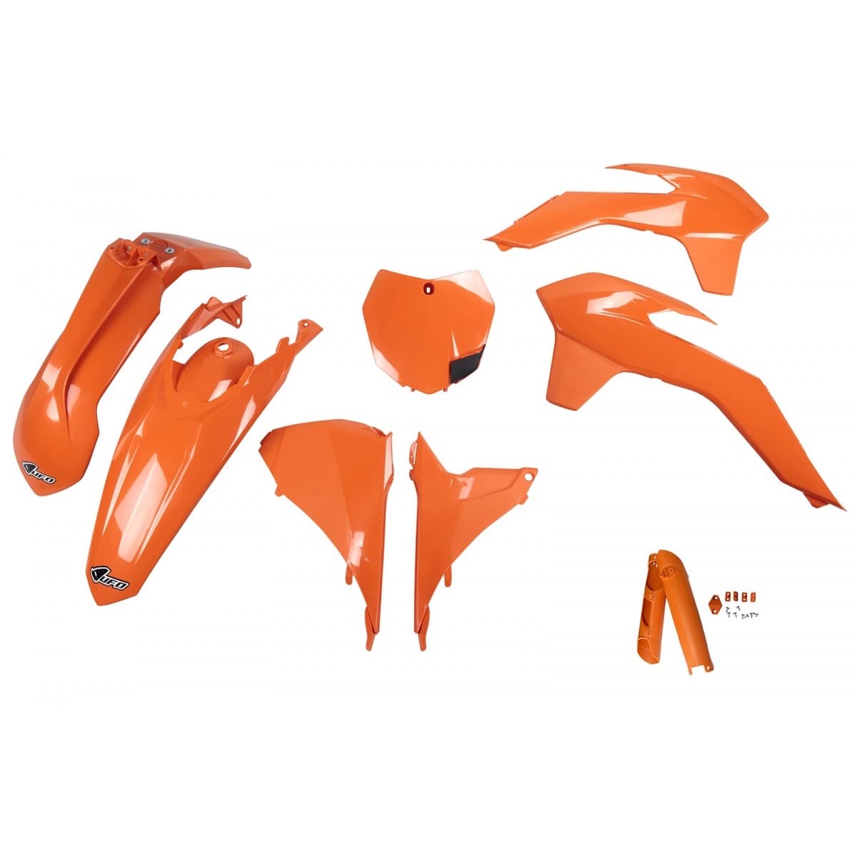 UFO Full Plastic Kit - KTM XC-F 125-450 2013-2016 - Orange product preview