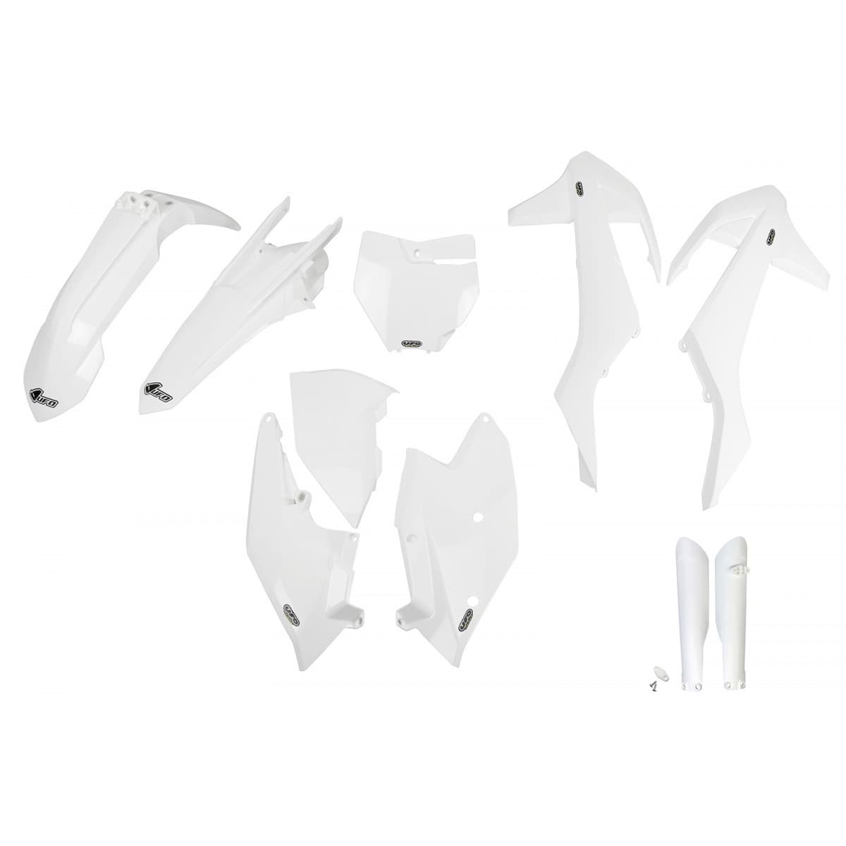 UFO Full Plastic Kit - KTM XC-F 125-450 2016-2018 - White product preview