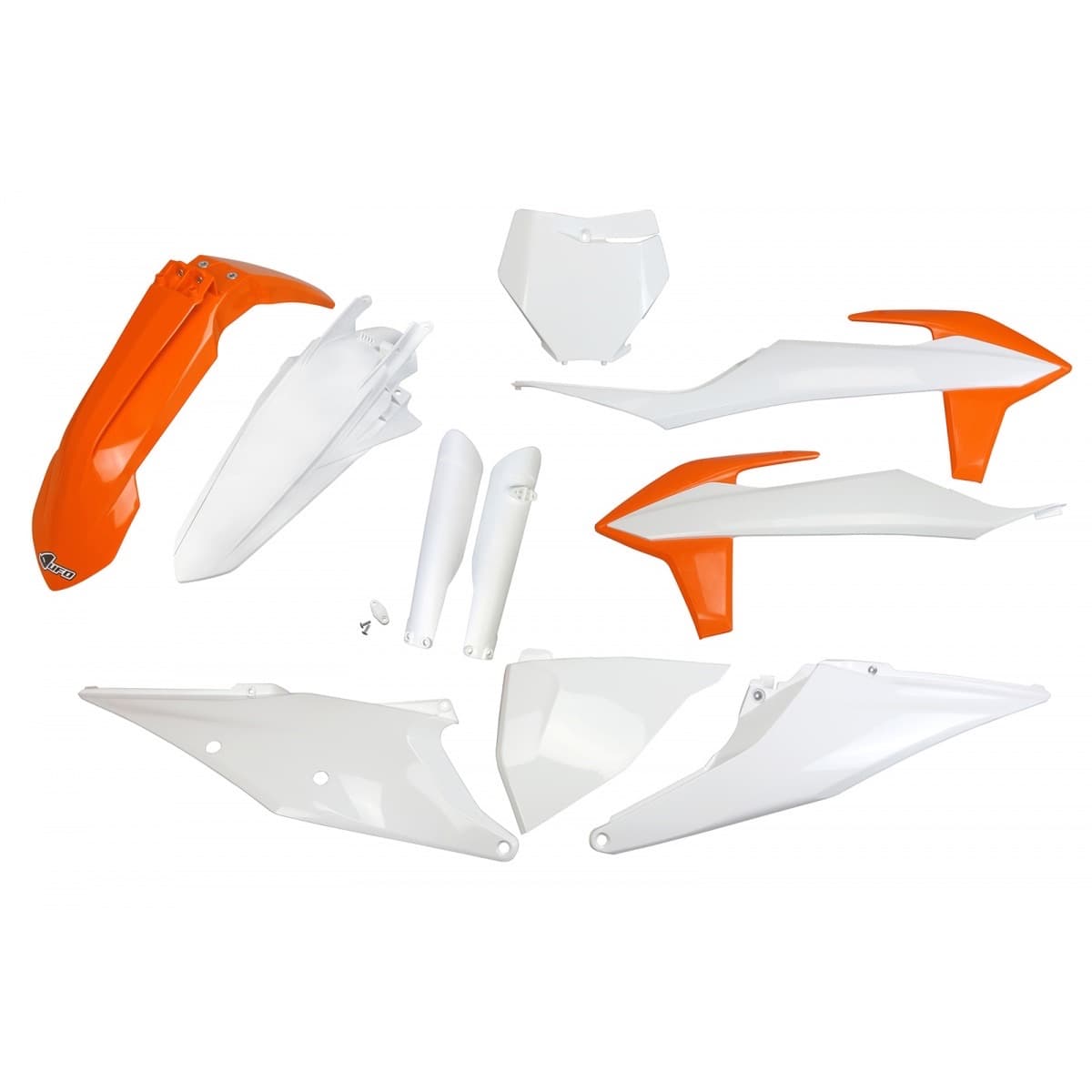 UFO Full Plastic Kit - KTM XC-F 125-450 2019-2022 - OEM Colors 19 product preview