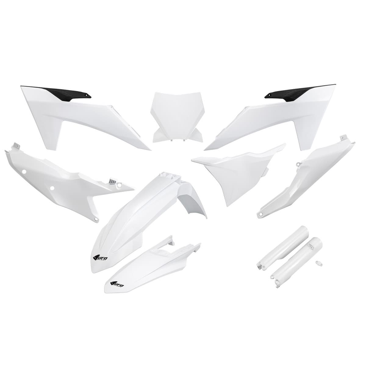 UFO Full Plastic Kit - KTM XC-F 125-450 2023-2024 - White product preview