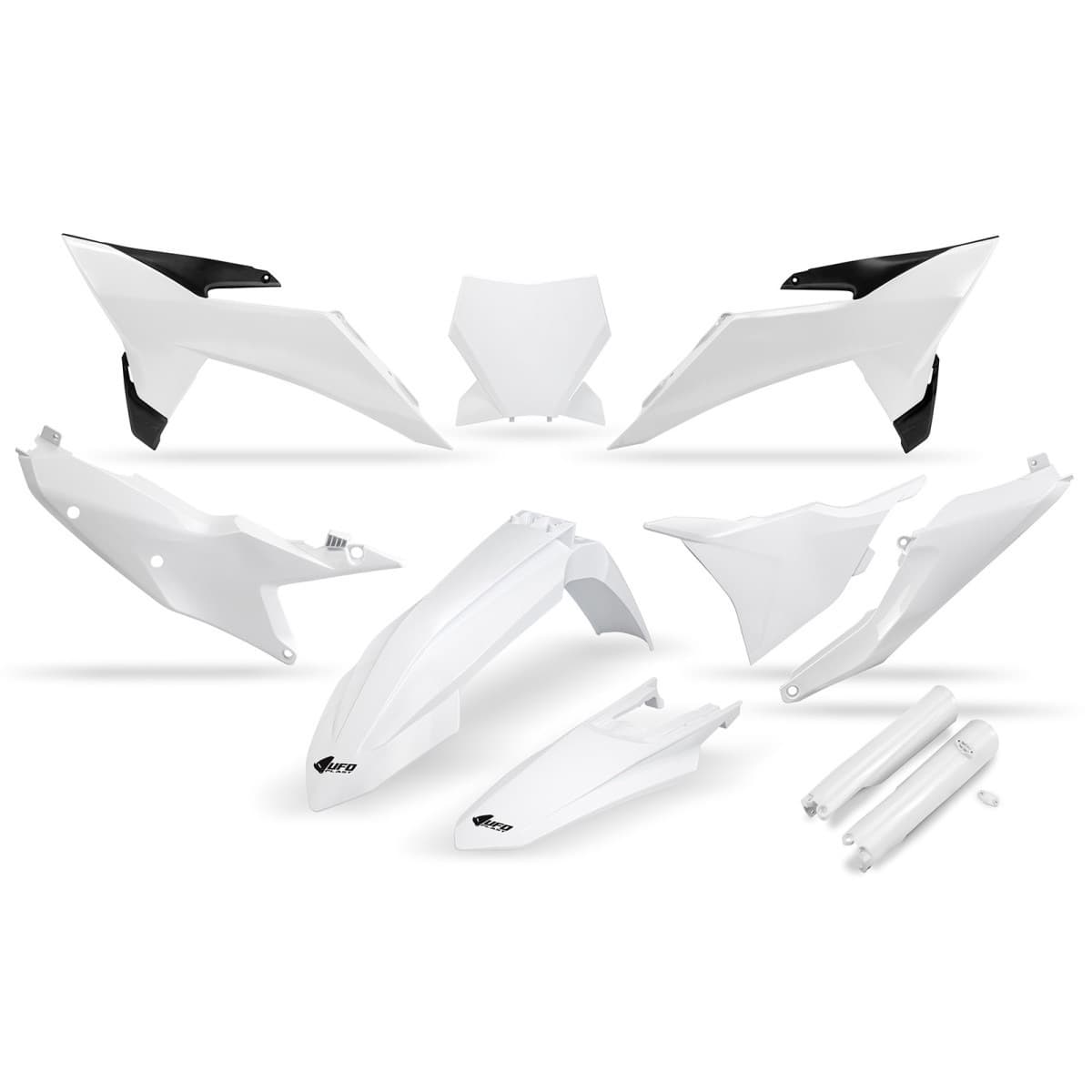 UFO Full Plastic Kit - KTM SX/XC 125-150 2025-2027 - White 20-25 product preview