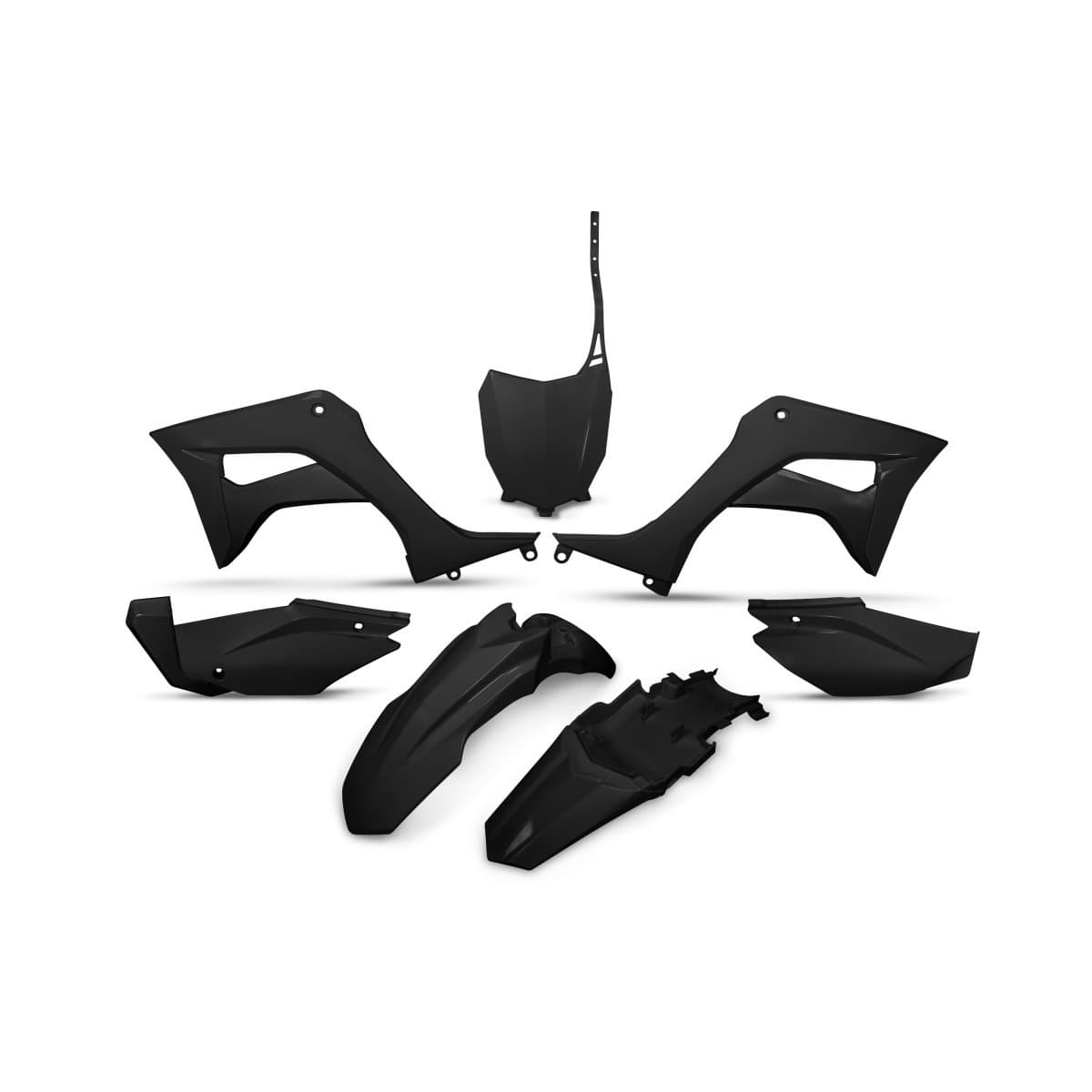 UFO Plastic Kit - Honda CRF 110 F 2019-2026 - Black product preview